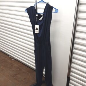 Elegant Navy Jumpsuit